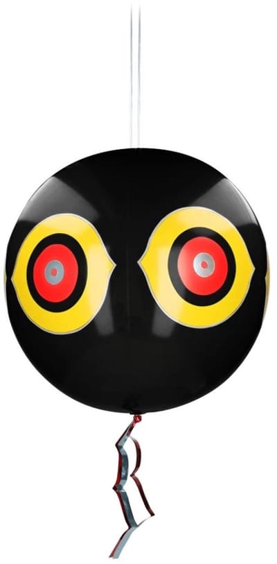 Knock Pest Vogel Schrikballon Zwart - Effectieve Vogelwering