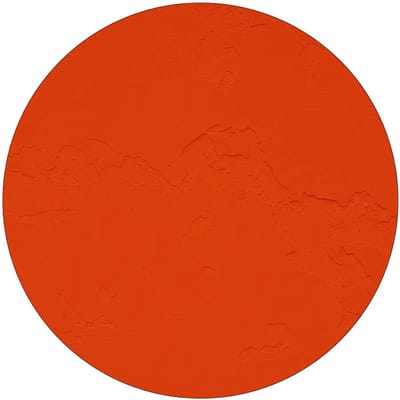 Rond oranje bord | Forex Re materiaal | 10 cm