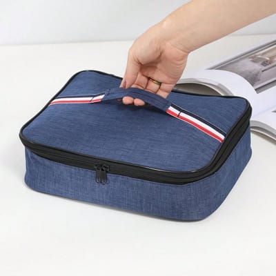 Sac isotherme imperméable, sac à main, sac à lunch, bento, pour employés de bureau, épaissi avec des sacs à riz pour sortir avec des sacs isothermes s