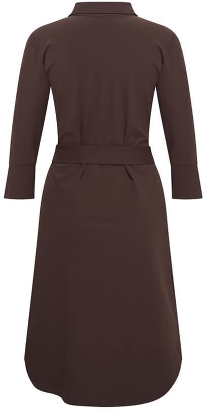 MI PIACE - Travel Jurk Uni 2092 Espresso - Maat : XXL