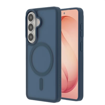imoshion Hoesje - Geschikt voor Samsung Galaxy S26 Plus - Color Guard Backcover met Magnetische Ring - Donkerblauw