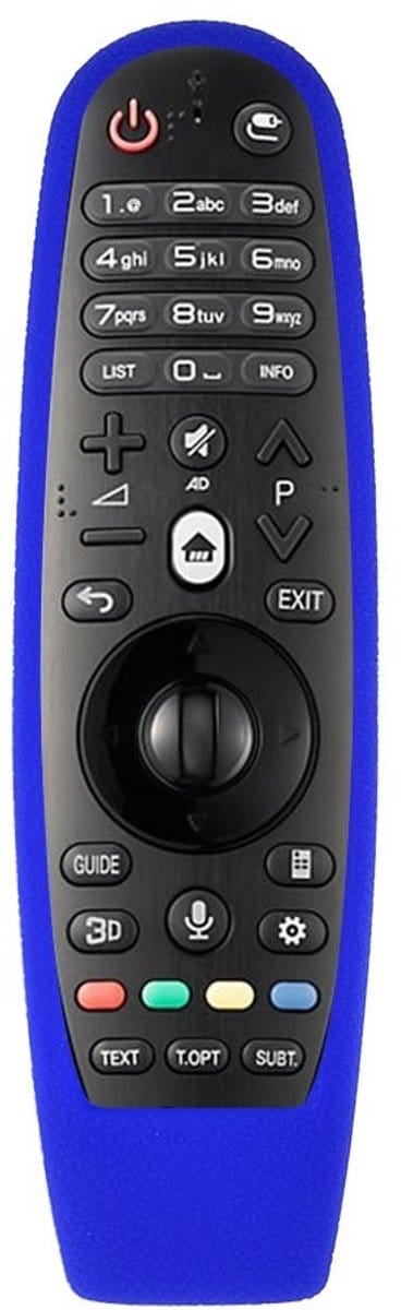 Dailygoody - Beschermhoes voor TV-afstandsbediening - Schokbestendig - Siliconen - Blauw - Geschikt voor AN-MR600 - Perfecte bescherming voor je afsta