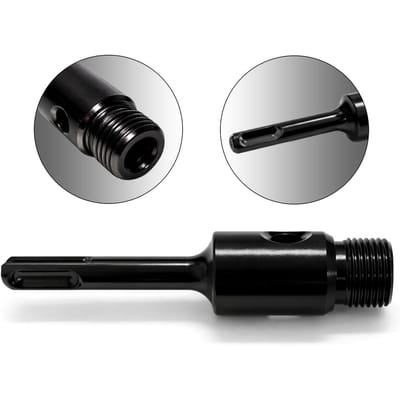 SDS Plus naar 1 1/4 UNC TITANIUM booradapter