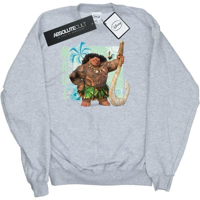 Disney Jongens Moana Maui Sweatshirt (Sportgrijs)