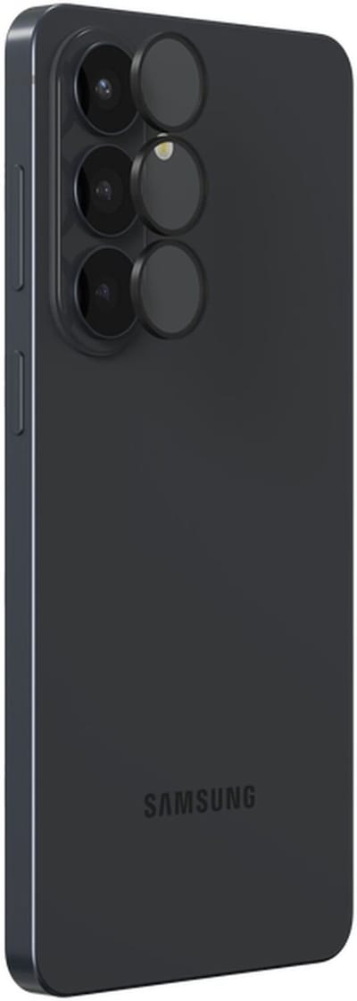 ZAGG Camera Protector Geschikt voor Galaxy S26 Plus - Glass Elite Camera Rings - Tempered Glass - Zwart