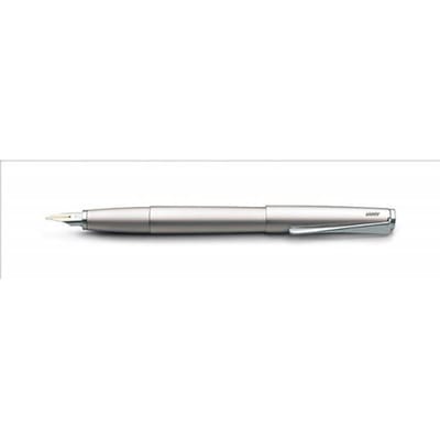 Lamy vulpen, model studio, uitvoering palladium met een medium penpunt