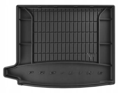 Premium Rubber Kofferbakmat met Organizer Functie – Geschikt voor MG HS I (2018-2024) – TPE – Anti-slip – Hoge Rand (5cm) – Geurloos