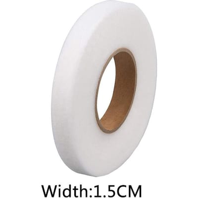 65 Yard Stof Smelttape Zelfklevend Opstrijkbare Zoomtape Dubbelzijdig Tussenvoering Voor Broeken Gordijnen Kleding Kussensloop DIY Naaien