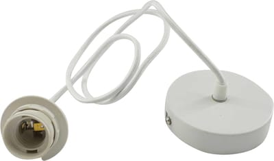 snoer plafondlamp wit 105cm*