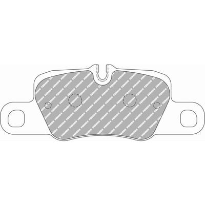 Sportremblokken zonder goedkeuring FERODO FCP4713H