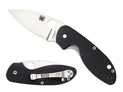 Spyderco zakmes Efficient G-10 PE glad lemmet - 8Cr13MoV Staal