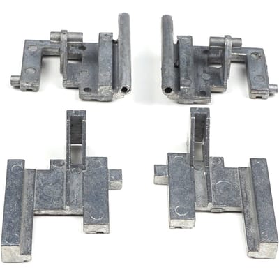 BSR42 Câble de traction de toit ouvrant électrique Embout de rail Levier de levage Support de montage métallique Kit de réparation de charnières pour Renault Clio MK2 1998-2012