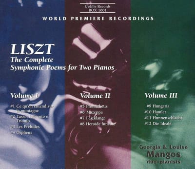Georgia & Louise Mangos - Complete Symphonic Poems (3 CD)