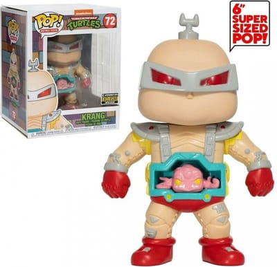 Funko POP! Krang Teenage Mutant Ninja Turtles 6" inch Vinyl Figure Nickelodeon #72 Special Edition