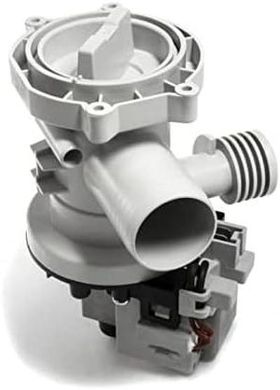 Afvoerpomp - Waterpomp - Wasmachine Reparatie - Origineel Onderdeel - 78L32028908 - Zwart
