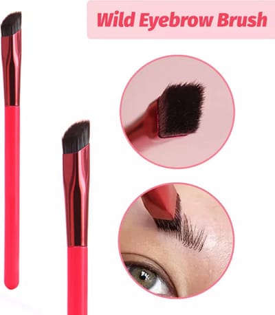 Hiden - Wenkbrauw Brush Penseel - Eyebrow Brush - Make Up Accessoires - Beauty - Wenkbrauw Kwast