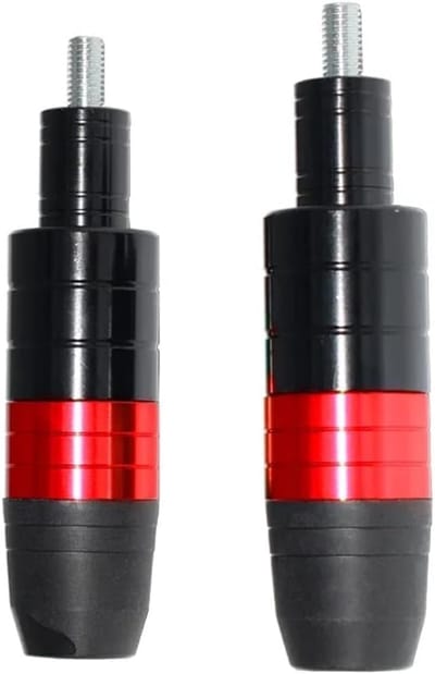Motor Crash Pads - Frame Sliders - Motor Bescherming - Schadebeperkend Systeem - 32 x 32 x 145 cm - Rood