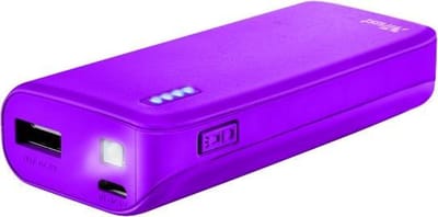 Trust PRIMO Lithium-Ion (Li-Ion) 4400mAh Paars powerbank