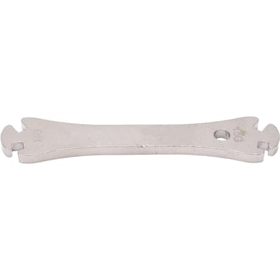 Clé à rayons de vélo en acier inoxydable antirouille Outil de réparation de dispositif de fixation de vélo pour l'extérieur white
