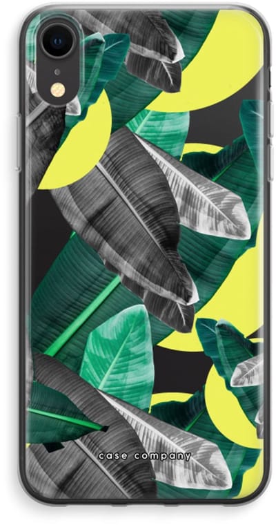 Case Company® - Hoesje geschikt voor iPhone XR hoesje - Fantasie jungle - Soft Cover Telefoonhoesje - Bescherming aan alle Kanten en Schermrand