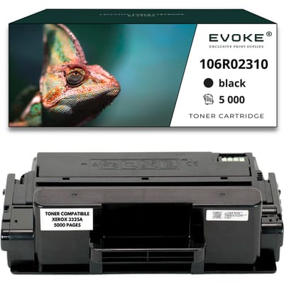 Evoke Compatibele Toner voor Xerox 106R02310 3325 Zwart 5000 Pagina's Workcentre 3315 3325