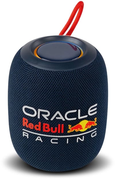 Oracle Red Bull Racing Portable Speaker – Mini Bluetooth Speaker met LED Verlichting - 10W Max Vermogen -Koppel er 2 met TWS (RB-SK460)