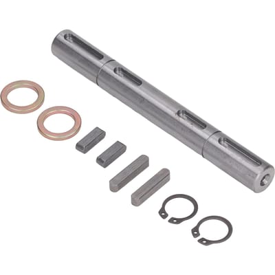 Wormreductor Dubbele Uitgaande As 18mm Diameter 164mm Lengte Gelegeerd Staal Laag Geluidsniveau Stappenmotor