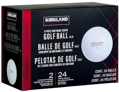 Set van 24 Hoogwaardige Golfballen met Urethaanhoes - Ideaal voor Afstand en Controle