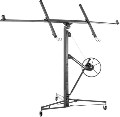 XXXL Plaatlift - Gipsplatenlift Montagehulp - Platen Monteren - 1-mansbediening - tot 440 cm - Grijs