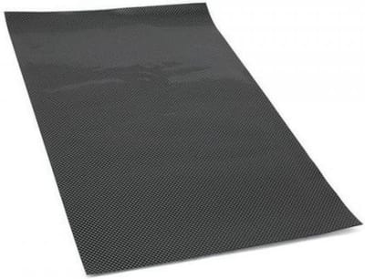 pak van 2 zelfklevende platen carbon look ep:0.4mm bescherming voor motor quad scooter
