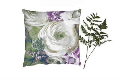 Sierkussens - Kussentjes Woonkamer - 40x40 cm - Bloemen - Rozen - Natuur
