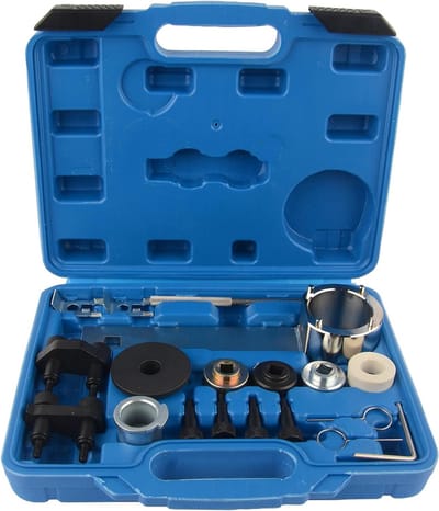 Motor Instelgereedschap Set - Stuurketting Gereedschap - Motor Timing Aanpassen - Speciale VAG Set - 30 x 25 cm - Grijs