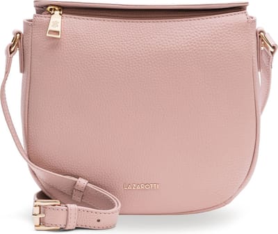 Lazarotti Leren Schoudertas Bologna Leather Nola-13 Pink Oud roze