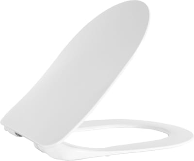Creavit wc-zitting Duroplast – softclose & quick release – inox scharnieren – mat wit