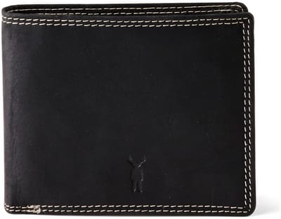 Jack Kinsky Baltimore 101 Portemonnee RFID-bescherming Leer 13 cm - Jongens - Horizontaal - anthrazit