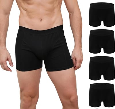 Comfortabele Katoenen Boxershorts voor Mannen - Ademend, Zacht en Perfect voor Dagelijks Gebruik