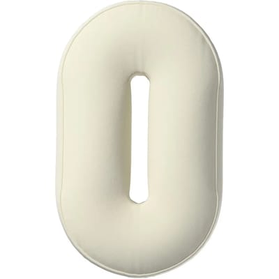 Fluweel 0 kussen Yellow Tipi