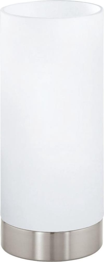 EGLO Damasco 1 Tafellamp - E27 - 21,5 cm - Grijs/Wit