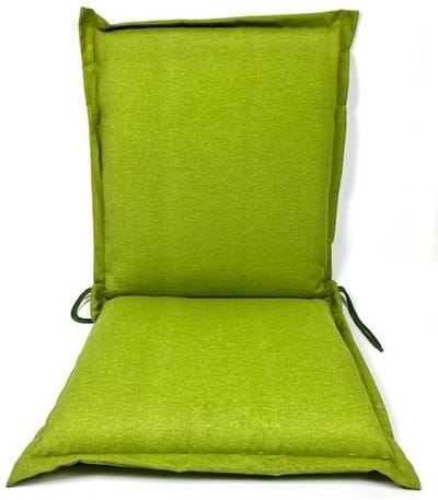 Madison Tuinstoelkussen Lage rug 102x50 cm gras groen