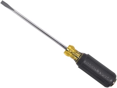 Schroevendraaier Draad Buigen - Draad Lussen Tool - Stopcontact Installatie - Gespecialiseerde Stud - 6-Inch Schacht - Zwart/Geel