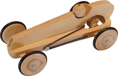 Manufacture en Famille - Ettore's Auto F1 - Houten Speelgoed - Do it yourself