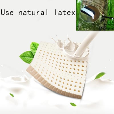 Orthopedisch Zitkussen - Latex Kussen - Comfortabel Zitten - Natuurlijk Latex Materiaal - 45x45x7.5cm - Linnenkoffie