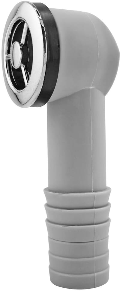 Cosensi - Overflow hoofd - 36mm rond - Vervang voor 30-32mm overflow gaten - Hoogwaardige materialen - 1 stuk