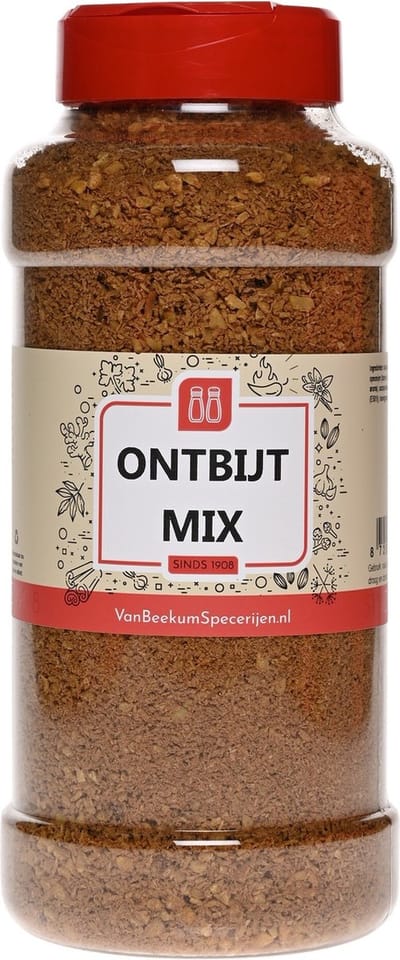 Van Beekum Specerijen - Ontbijt Mix - Strooibus 425 Gram