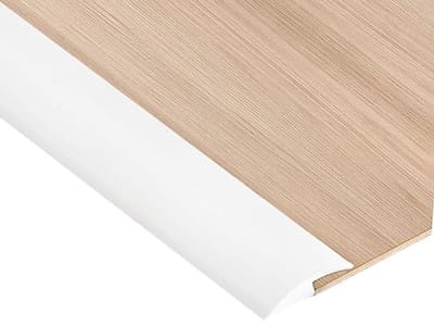 Zelfklevende PVC Laminaat Deurstrip - 2M Tapijt Trim voor Vloer Overgang en Drempel