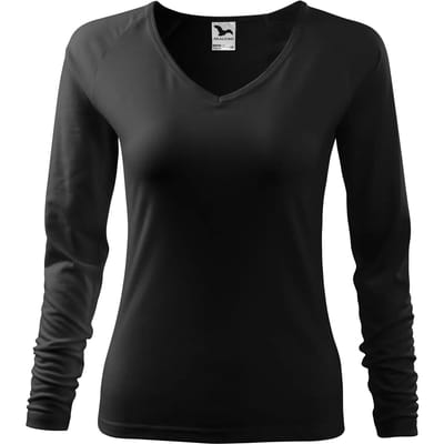 Dames-T-shirt met lange mouwen Malfini Elegance 127