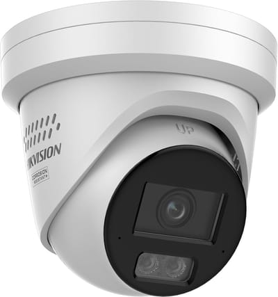 Beveiligingscamera Buiten - Dome Camera - 24/7 Opname - Full Color Nachtzicht - 8MP 4K Resolutie - Wit