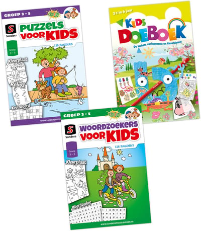 Sanders Puzzelboek kids pakket 1