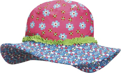 Playshoes UV zonnehoedje voor jongens en meisjes - Bloem - Maat 51cm