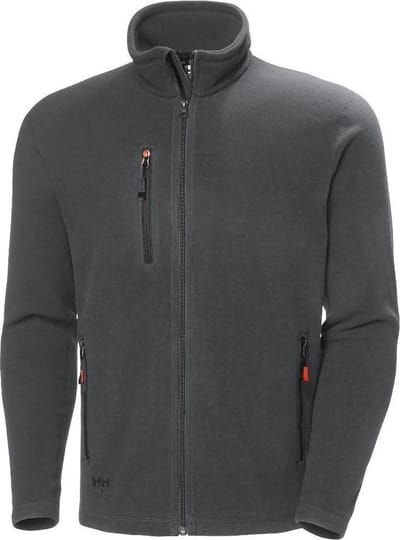 Helly Hansen Oxford Light Fleece Jacket 72097 - Mannen - Donkergrijs - XL